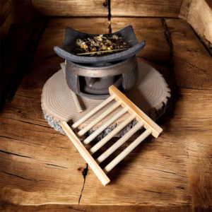 Natural Wood Soap Rack